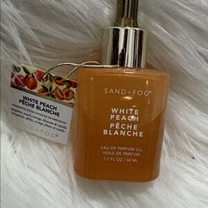 NWT Sand + Fog EDP Fragrance Oil in White Peach - 50 mls